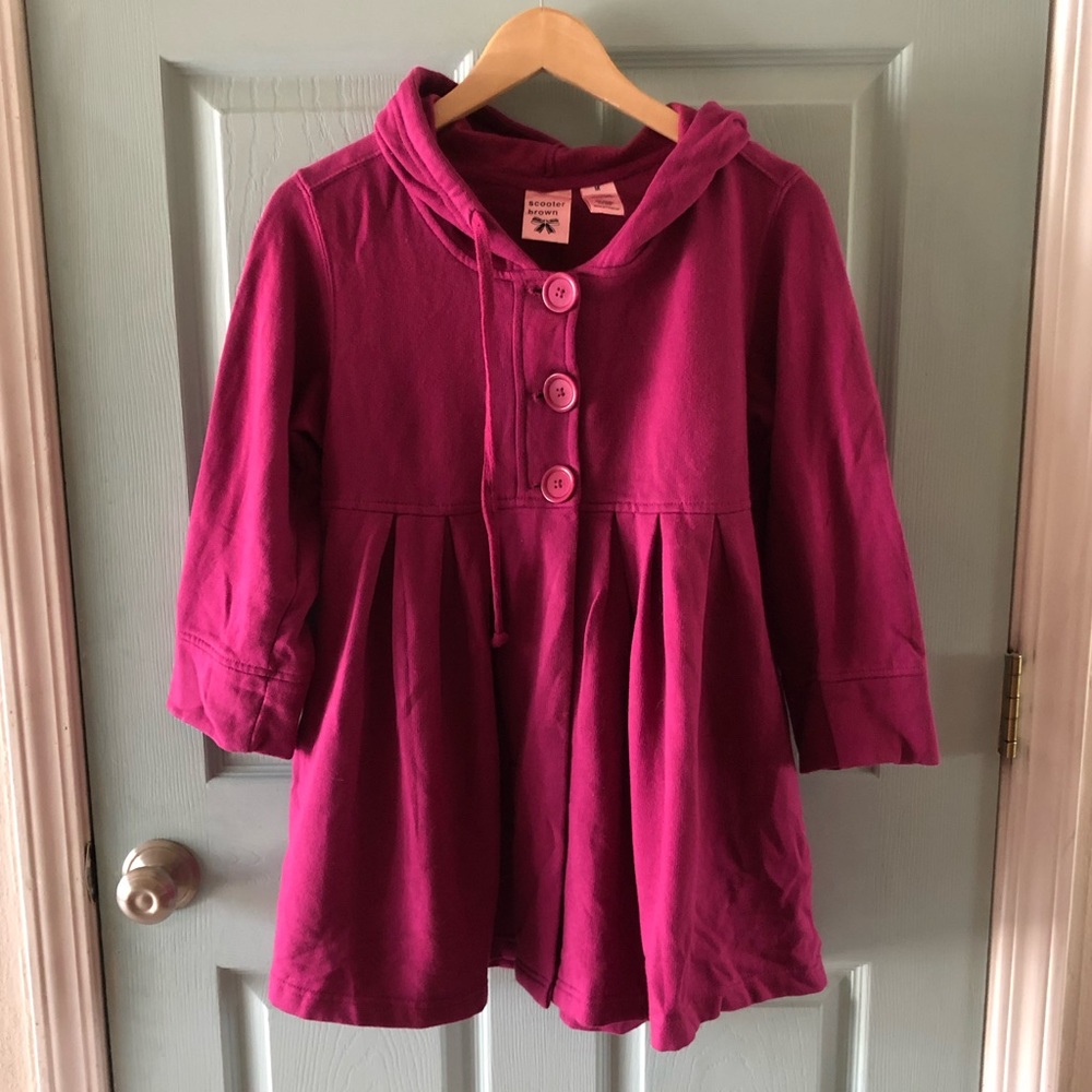 Y2K Berry colored swing jacket